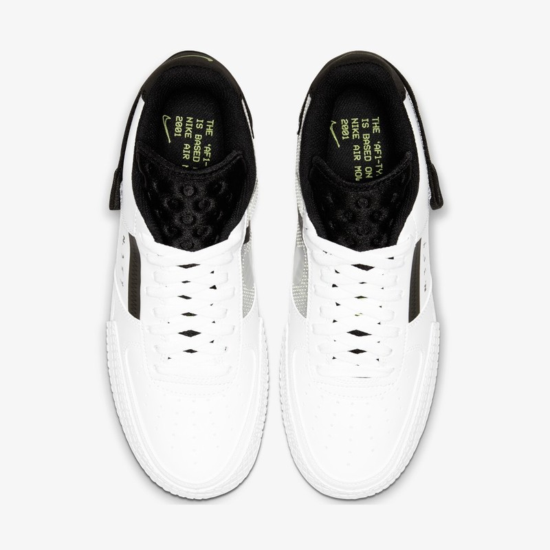 Air force 1 low store drop type white black